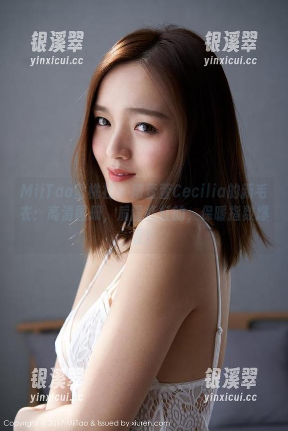 MiiTao蜜桃社 - 陆萱萱Cecilia的新毛衣：高清图册，质量杠杠的，保暖指数爆表！
