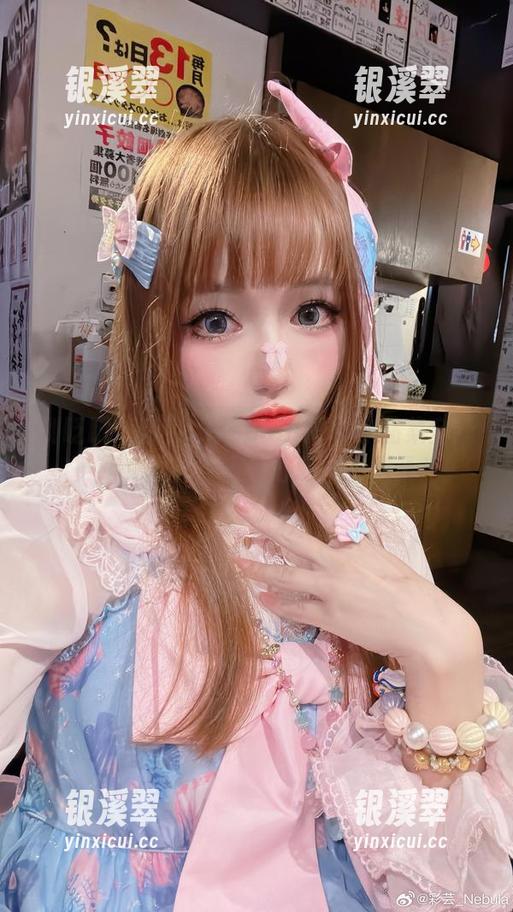 彩芸_Nebula 别眨眼!彩芸_Nebula透明作品集全新更新,怕你一不小心就被看到了!