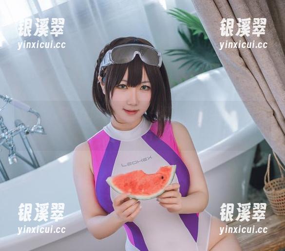 是本末末 是本末末的竞泳水着,每一场泳池战斗都该有张专属照片吧?