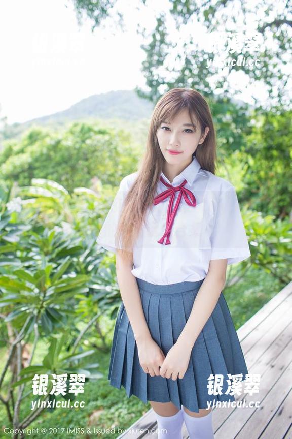 爱蜜社-闵妮Mily 爱蜜社 - 宁静校园里的闵妮Mily,校服里的高清诱惑合集